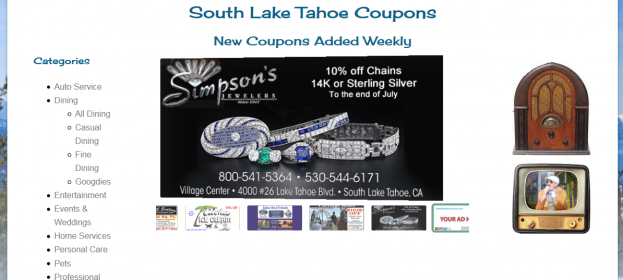 South Lake Tahoe Coupons