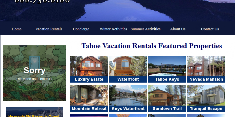 Tahoe Vacation Rentals