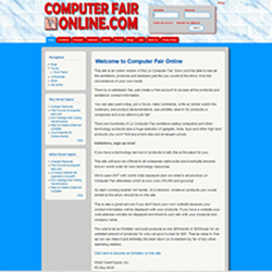 Computer Fair Online portfolio image
