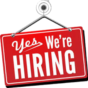 We are hiring