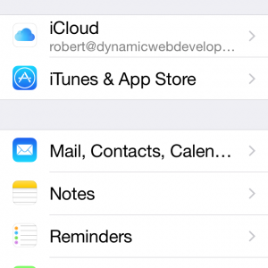 Email Setup 1