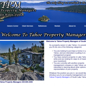Tahoe Property Managers